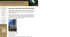 Desktop Screenshot of branson-roadtrip.com